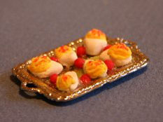 Dollhouse Miniature Deviled Eggs